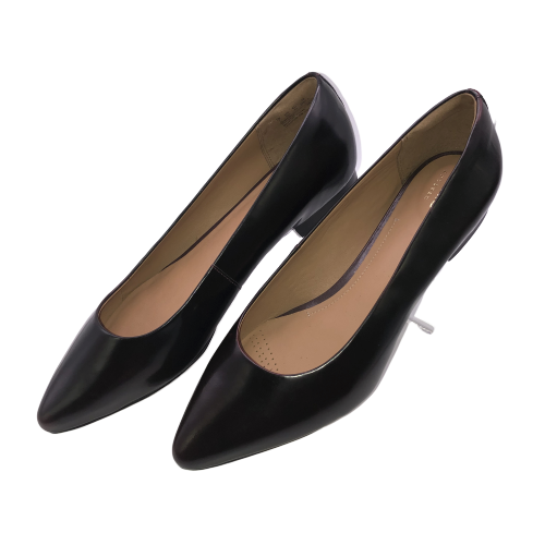 clarks pointed toe pumps